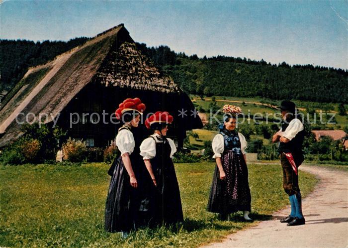 Trachten Schwarzwald Gutach Lossburg Schwarzwaldhaus