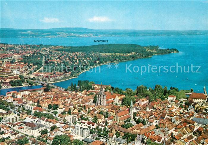 Konstanz Bodensee Fliegeraufnahme
