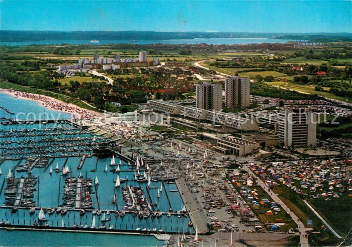 KIEL CITY Fliegeraufnahme Schilksee Olympiazentrum