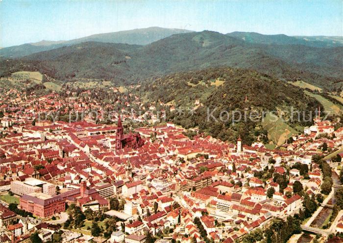 Freiburg Breisgau Fliegeraufnahme