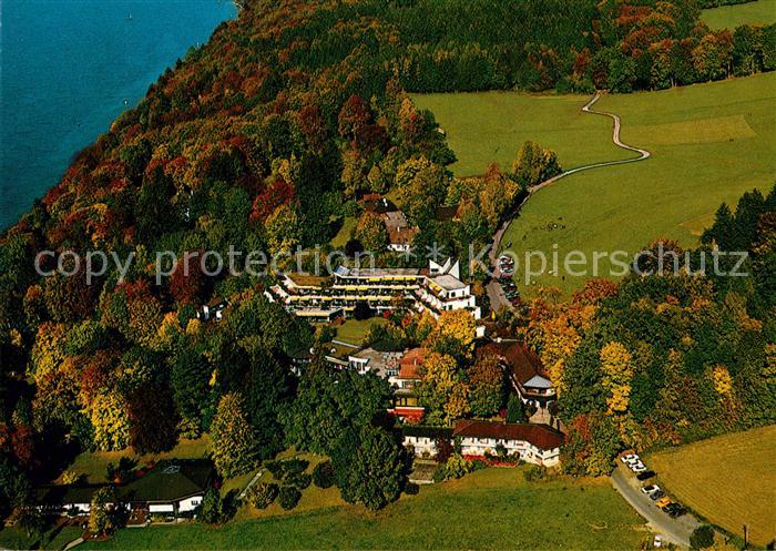 Ambach Starnbergersee Fliegeraufnahme