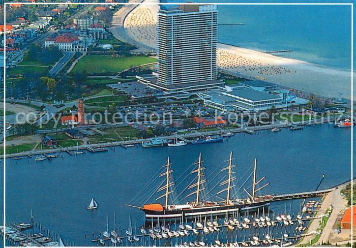 Travemuende Ostseebad Fliegeraufnahme