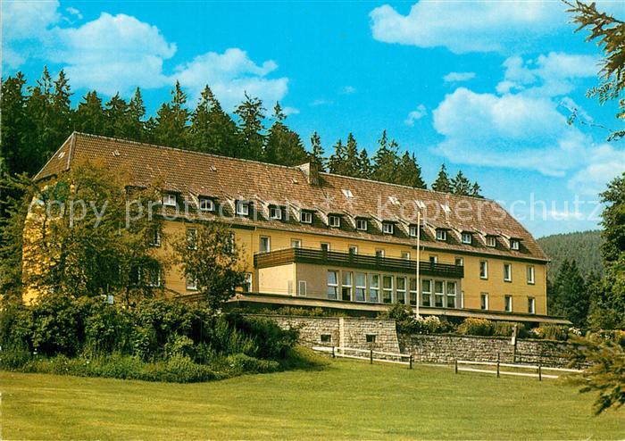 Clausthal-Zellerfeld Bundesbahn Sozialwerk Haus Festenburg