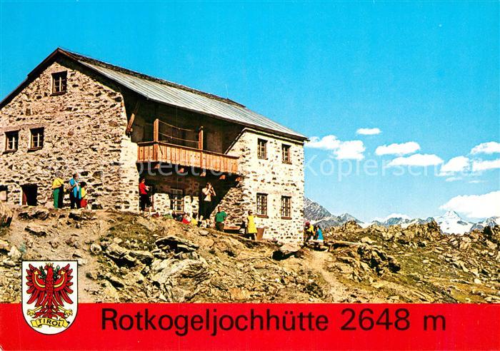 oetztal Tirol Rotkogeljochhuette Zuckerhuetl
