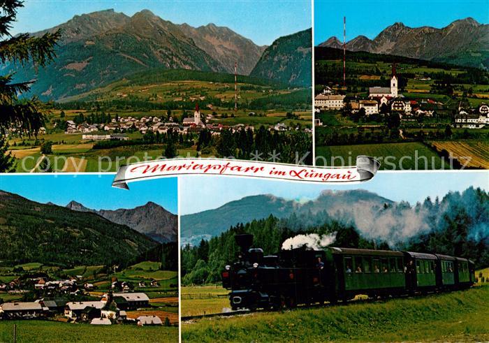 Mariapfarr Bummelzug Murtalbahn Granitzl Salzburg Hochgolling Kasereck