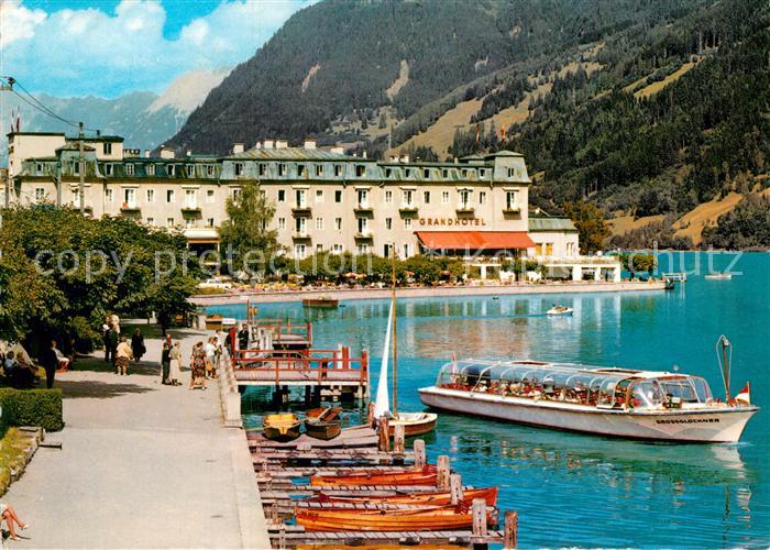 Zell See Grand Hotel Bootsanlegestelle