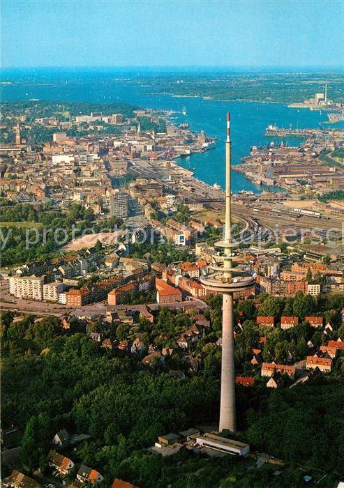 KIEL  CITY Fliegeraufnahme Fernsehturm