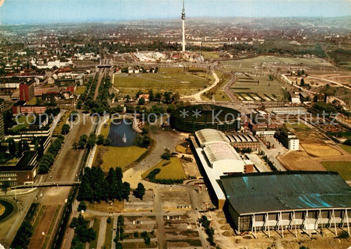 DORTMUND  CITY Fliegeraufnahme BUGA Fernmeldeturm Westfalenhalle