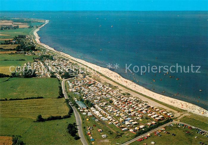 Hasselberg Ostsee Fliegeraufnahme Campingplatz