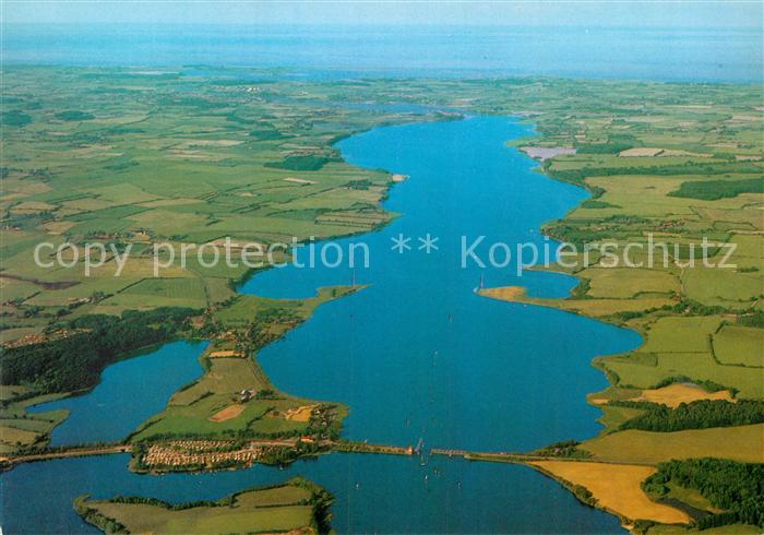 Lindaunis Schlei Schlei Fliegeraufnahme Arnis Kappeln