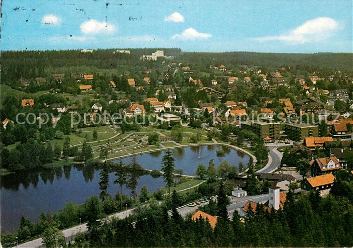 Hahnenklee-Bockswiese Harz Fliegeraufnahme
