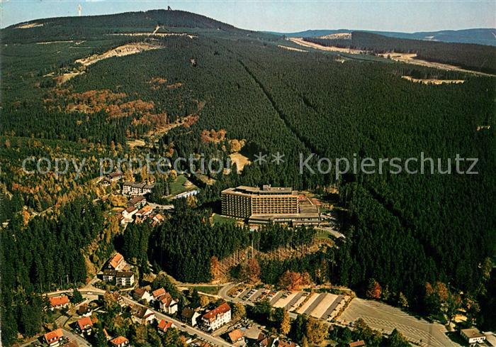 Braunlage Fliegeraufnahme Hotel Maritim Wurmberg
