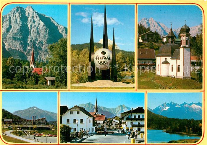 Seefeld Attersee Kirche Sankt Oswald Wettersteingebirge Seekirchl Wildsee Kalkko