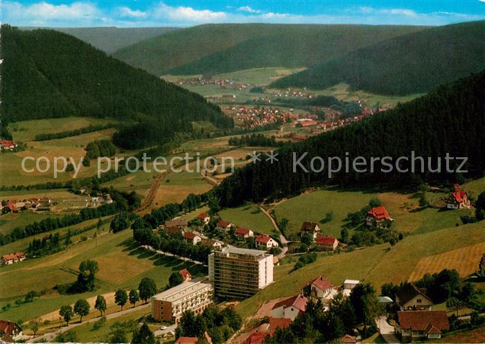 Baiersbronn Schwarzwald Fliegeraufnahme Eurotel
