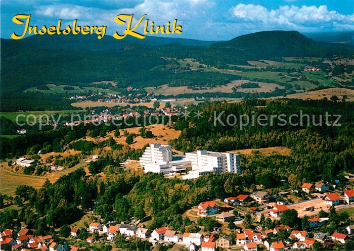 Tabarz Fliegeraufnahme Inselsberg Klinik