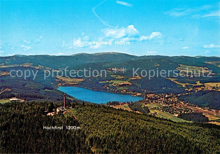 Hochfirst Berg Titisee Feldberg Fliegeraufnahme