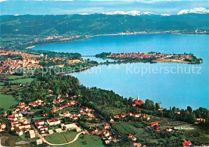 Lindau Bodensee FliegeraufnahmeBad Schachen