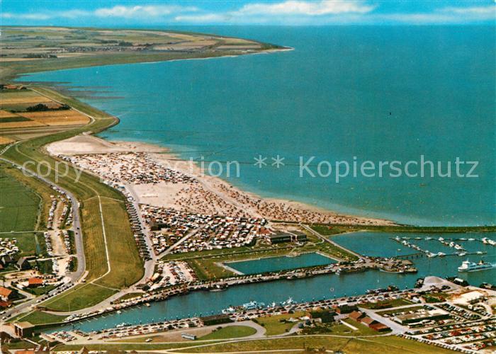 Bensersiel Fliegeraufnahme