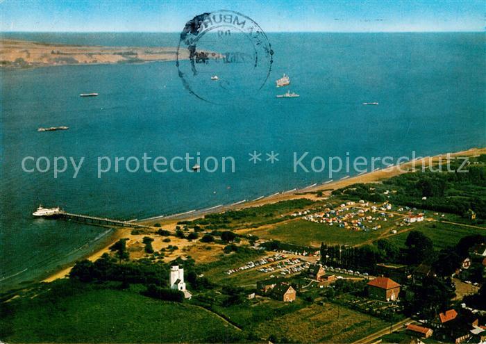 Krautsand Fliegeraufnahme Campingplatz