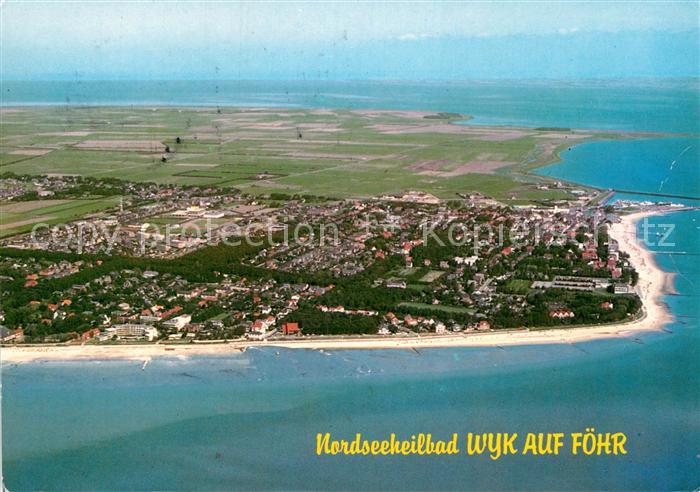 Wyk Foehr Fliegeraufnahme