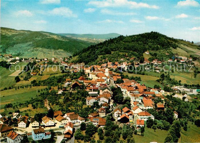 Schoenberg Bayerischer Wald Fliegeraufnahme