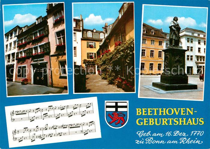 Bonn Rhein Beethoven Geburtshaus