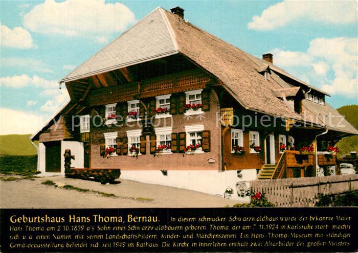 Bernau Schwarzwald Geburtshaus Hans Thoma