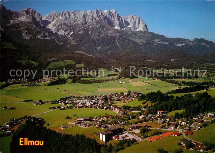 Ellmau Tirol Fliegeraufnahme