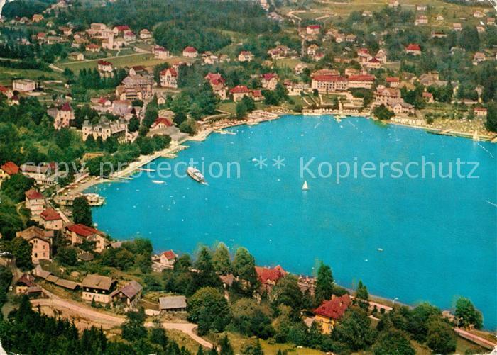 Velden Woerthersee Fliegeraufnahme