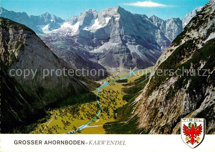 Karwendel Grosser Ahornboden Eiskar Spitzkarspitze