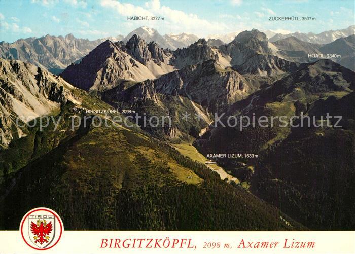 Birgitzkoepfl Panorama Bergkette