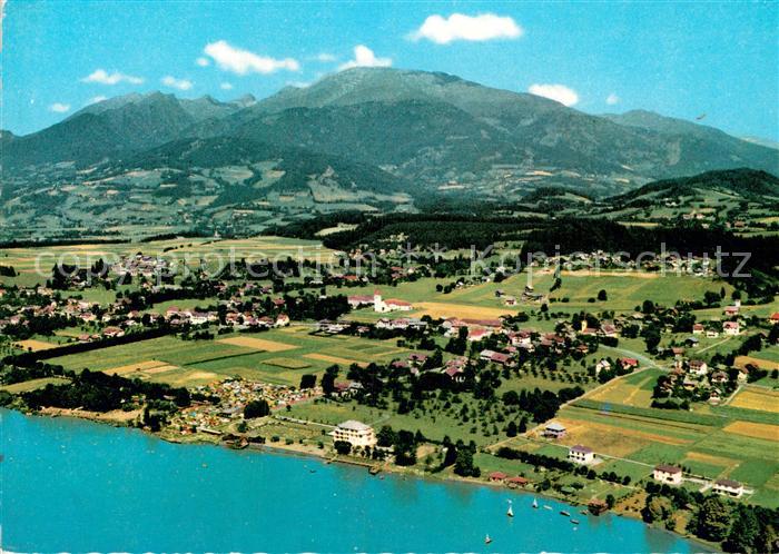 Seeboden Millstaettersee Fliegeraufnahme Reisseckgruppe Gmeineck