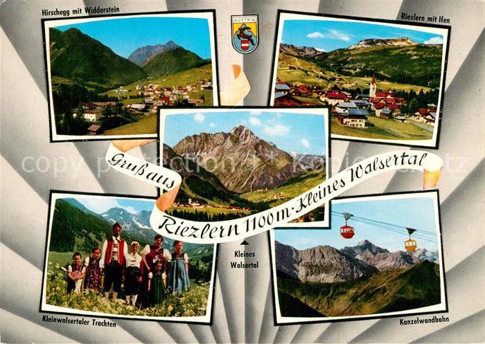 Riezlern Kleinwalsertal Vorarlberg Trachten Kanzelwandbahn Ifen Widderstein Hirs
