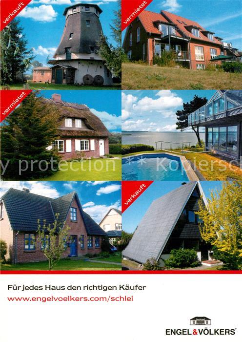 ECKERNFoeRDE Ostseebad Engelvoelkers verschiedene Hausstile