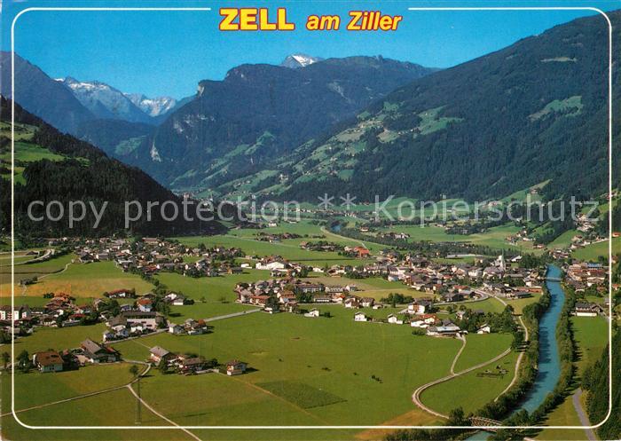 Zell Ziller Tirol Fliegeraufnahme