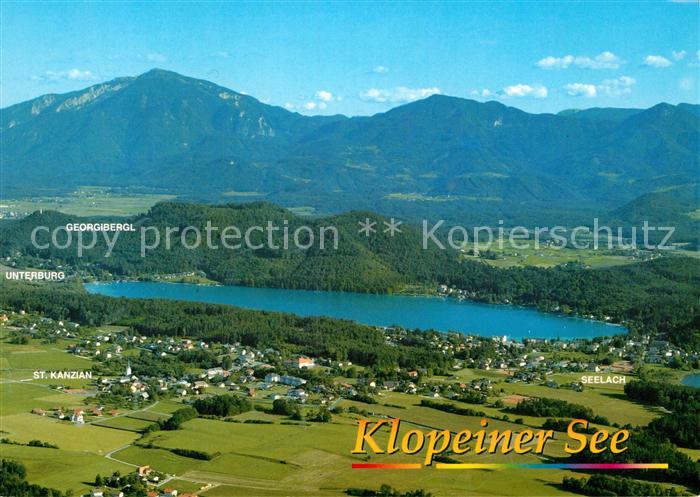 Kanzian Klopeiner See St Panorama