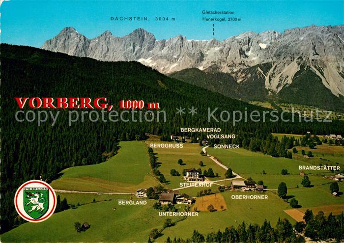 Vorberg Pichl Fliegeraufnahme Dachstein Tauern Region
