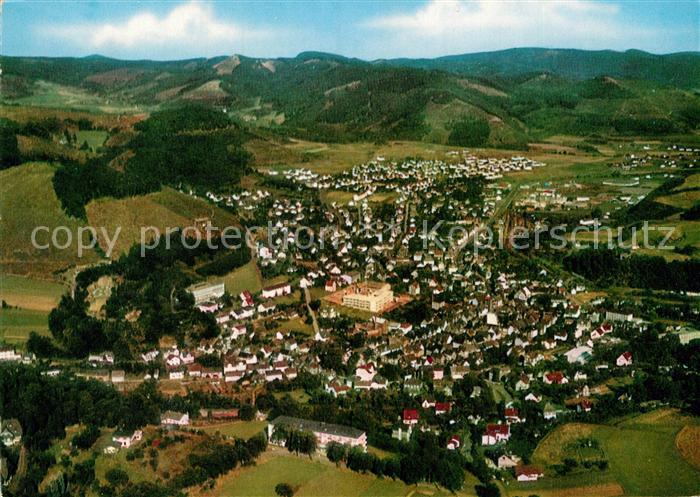 Laasphe BAD LAASPHE NRW Fliegeraufnahme