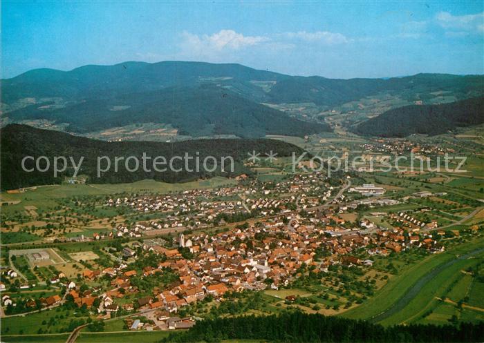 Biberach Baden Fliegeraufnahme