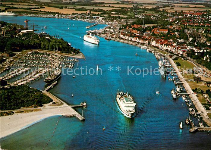 Travemuende Ostseebad Fliegeraufnahme