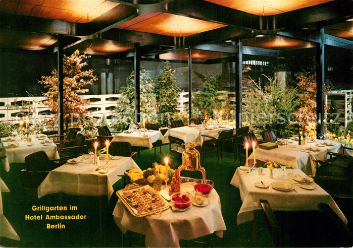 BERLIN  CITY Grillgarten Hotel Ambassador