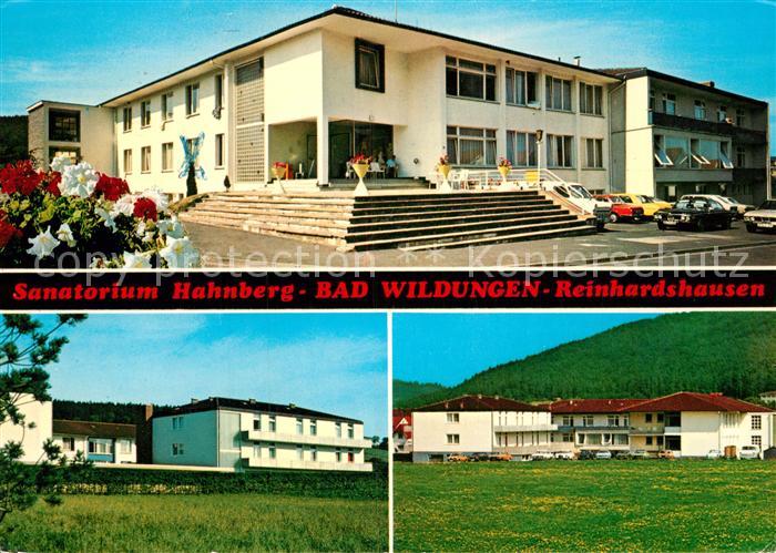 Bad Wildungen Reinhardshausen Sanatorium Hahnberg