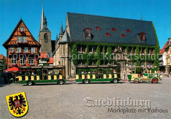 Quedlinburg Harz Marktplatz Rathaus