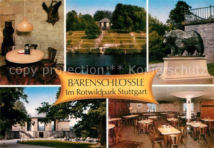 STUTTGART  CITY Imbiss Stube Baerenschloessle