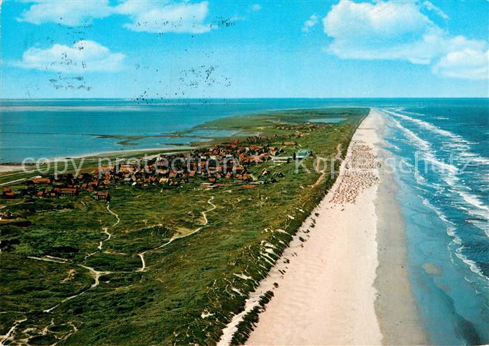 Juist Nordseebad Fliegeraufnahme