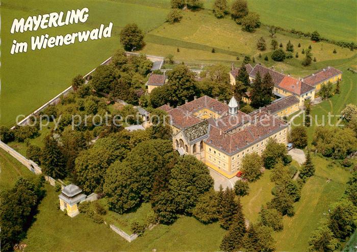 Mayerling Baden Fliegeraufnahme Karmelitinnenkloster Jagdschlo? des Kronprinzen