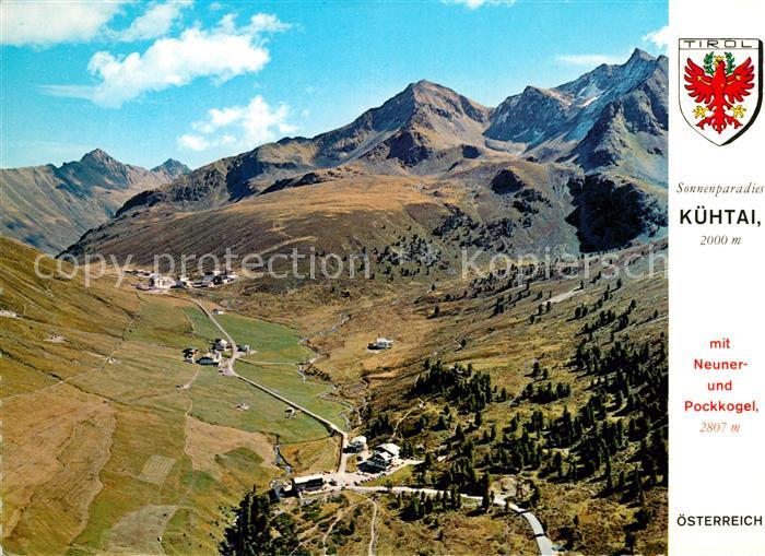 Kuehtai Fliegeraufnahme mit Neuner und Pockkogel