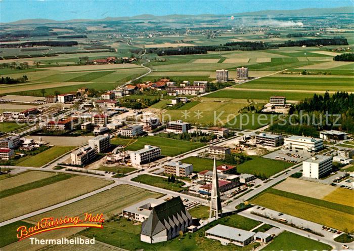 Bad Fuessing Fliegeraufnahme Thermalheilbad