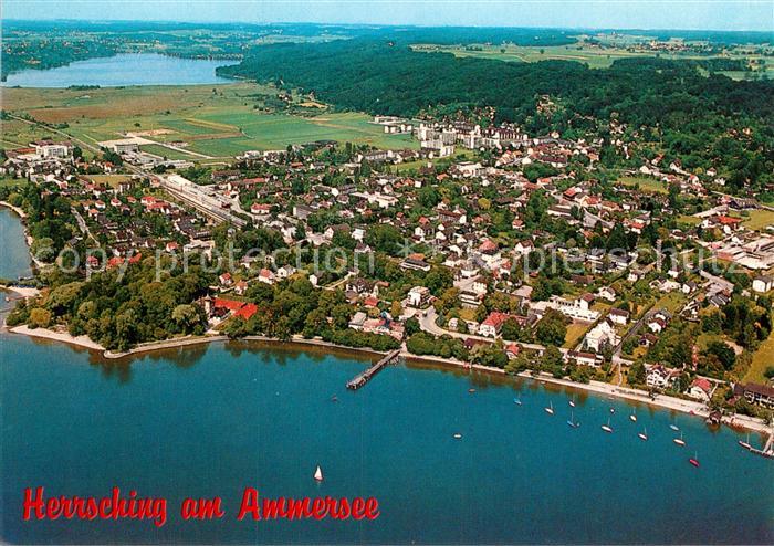 Ammersee Fliegeraufnahme Herrsching