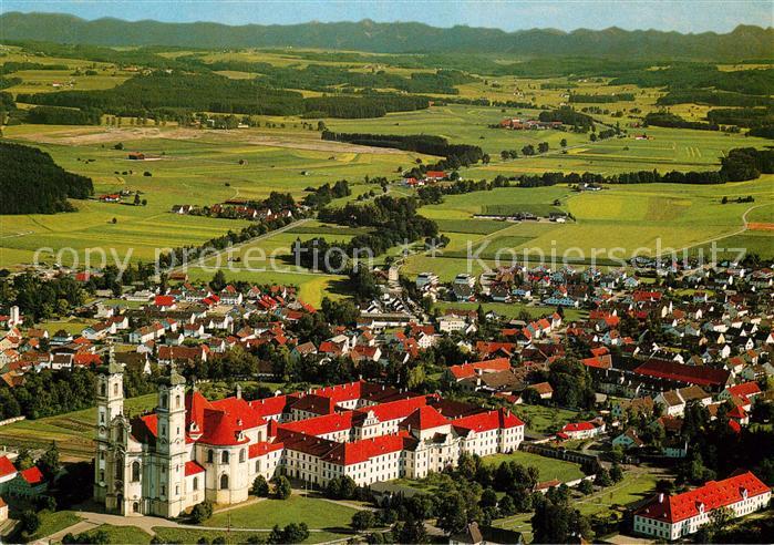 Ottobeuren Fliegeraufnahme Benediktiner Abtei